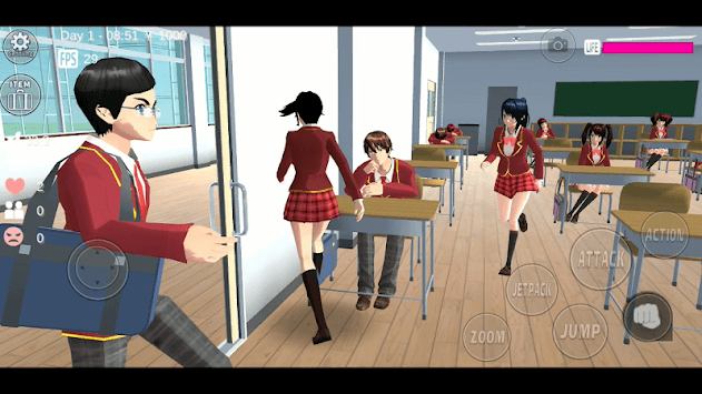SAKURA School Simulator APK screenshot 1 SAKURA School Simulator APK screenshot 1