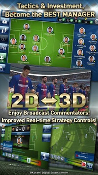 PES CLUB MANAGER APK screenshot 1