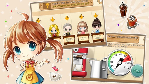 LINE I Love Coffee APK screenshot 1