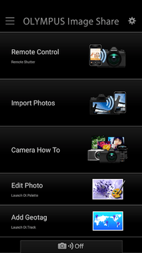 OLYMPUS Image Share APK screenshot 1
