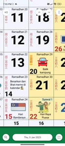 Kalendar Malaysia & Reminder APK screenshot 1