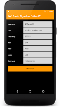DX27.net Cluster APK screenshot 1