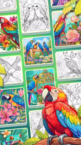 Animal coloring book kids game APK screenshot 1