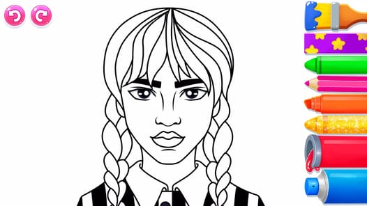 Kids Coloring Games for Girls APK screenshot 1