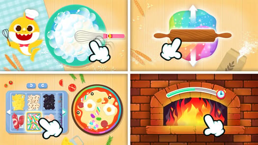 Baby Shark Pizza Game APK screenshot 1