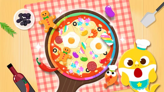 Baby Shark Pizza Game APK screenshot 1