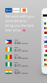 Libon - International calls 🌍📞 APK screenshot 1