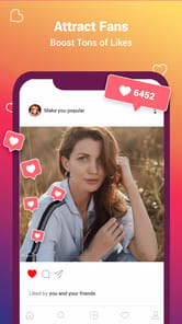 Get Real Followers & Likes APK screenshot 1