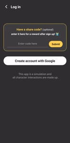 status - sims but social media APK screenshot 1