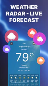 Live Weather Radar & Forecast APK screenshot 1