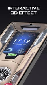 3D Wallpaper Clock Widget HD APK screenshot 1