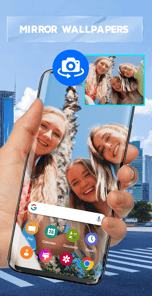 Camera Wallpaper Transparent APK screenshot 1