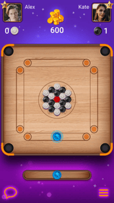 Carrom Lure - Disc pool game APK screenshot 1