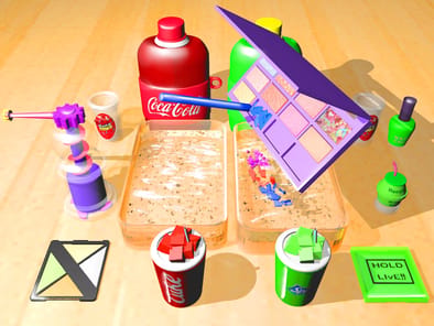 Makeup Slime Fidget Toys Games APK screenshot 1
