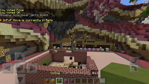 Server Build Battle for Minecraft PE APK screenshot 1