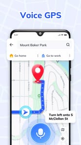 Voice GPS Navigation: GPS Map APK screenshot 1
