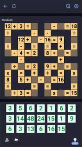 Crossmath - Math Puzzle Games APK screenshot 1