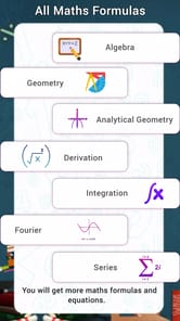 All Math Formulas app - AI APK screenshot 1