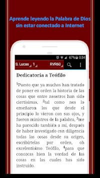 Holy Bible RVR 1960, Reina Valera 1960 (Spanish) APK screenshot 1