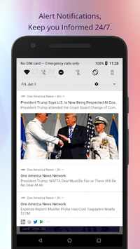 OANN: Live Breaking News APK screenshot 1