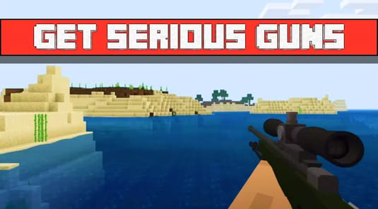 Mc Gun Mod for Minecraft PE APK screenshot 1