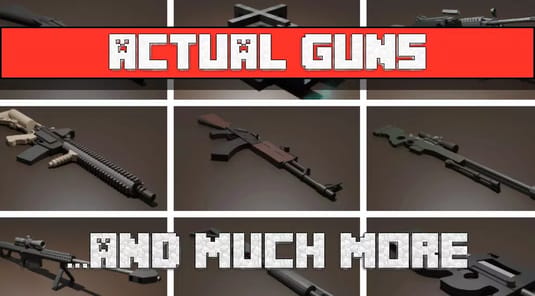 Mc Gun Mod for Minecraft PE APK screenshot 1