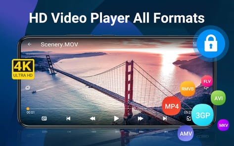 HD Video Player All Format APK screenshot 1