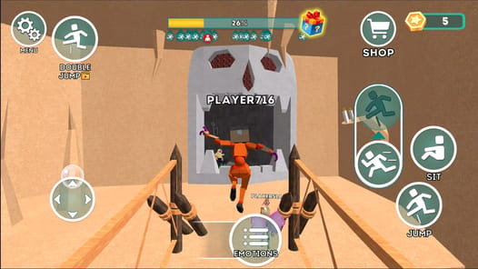 Obby Online Parkour World APK screenshot 1