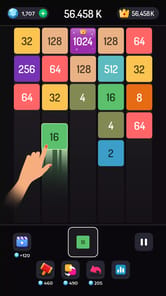 2048 Merge Games - M2 Blocks APK screenshot 1
