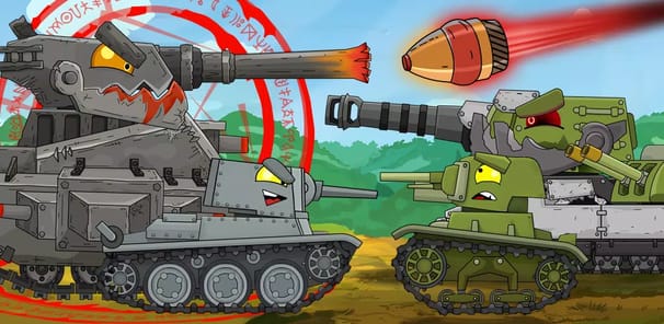 Merge Tanks: Idle Merge Arena APK screenshot 1