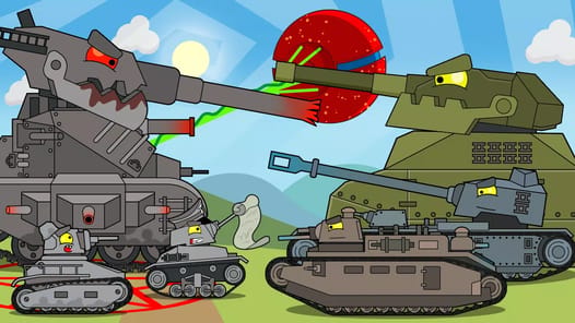 Merge Tanks: Idle Merge Arena APK screenshot 1
