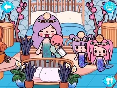 Mermaid Games: Princess Salon APK screenshot 1