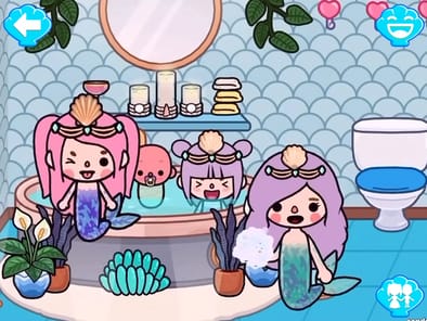 Mermaid Games: Princess Salon APK screenshot 1