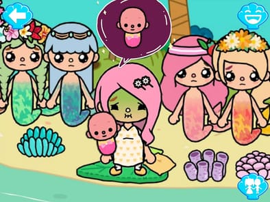 Mermaid Games: Princess Salon APK screenshot 1