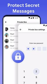 Messenger SMS: Messages Home APK screenshot 1