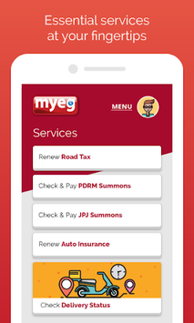 MyEG APK screenshot 1