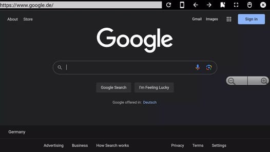 Internet Web Browser APK screenshot 1