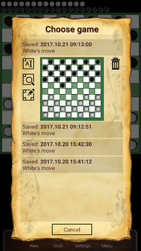 Draughts 10x10 - Checkers APK screenshot 1