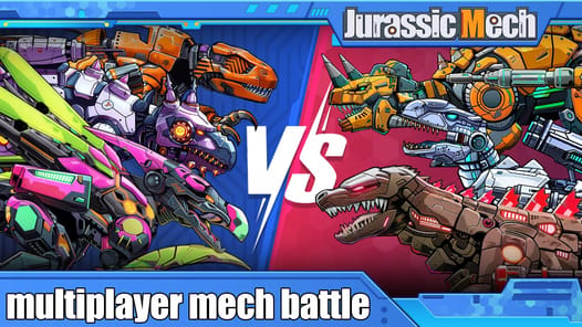 Jurassic Mech: Dinosaur War APK screenshot 1
