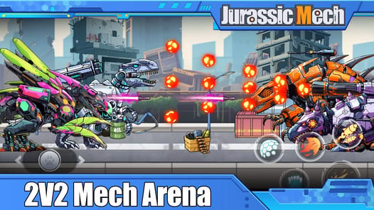 Jurassic Mech: Dinosaur War APK screenshot 1