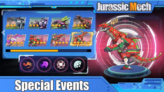 Jurassic Mech: Dinosaur War APK screenshot 1