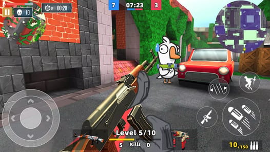 Royale Gun Battle: Pixel Shoot APK screenshot 1