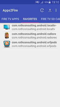 Apps2Fire (Original) APK screenshot 1