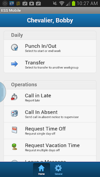 ESS Mobile APK screenshot 1 ESS Mobile APK screenshot 1