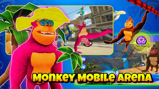 Monkey Mobile Arena APK screenshot 1