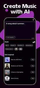 AI Song Generator, Cover Music APK screenshot 1