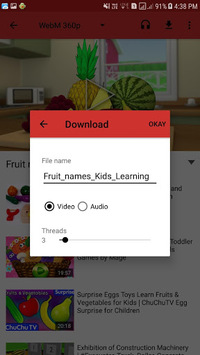 MP4 HD Player APK screenshot 1