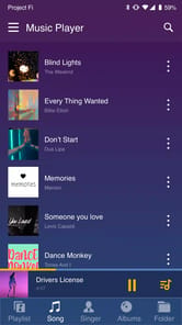 Pure Player: Offline Music MP3 APK screenshot 1