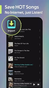 Offline Music Player- Weezer APK screenshot 1