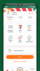 My7E 7-Eleven Malaysia APK screenshot 1